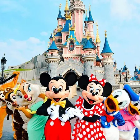 T2 Art Deco Proche Disney-paris-parking 아파트 *
